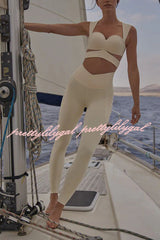 V Waist Pocketed Utility Yoga Legging